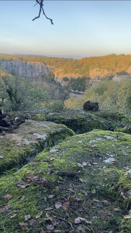 Gites des Falaises de La Beaume Labeaume Extérieur photo