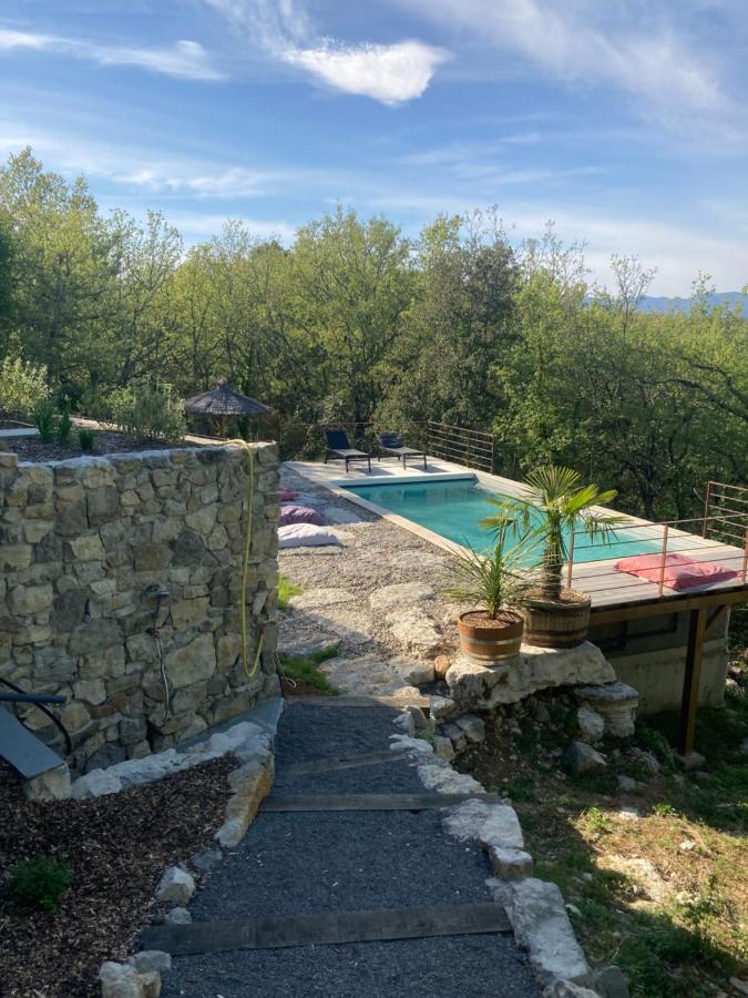Gites des Falaises de La Beaume Labeaume Extérieur photo
